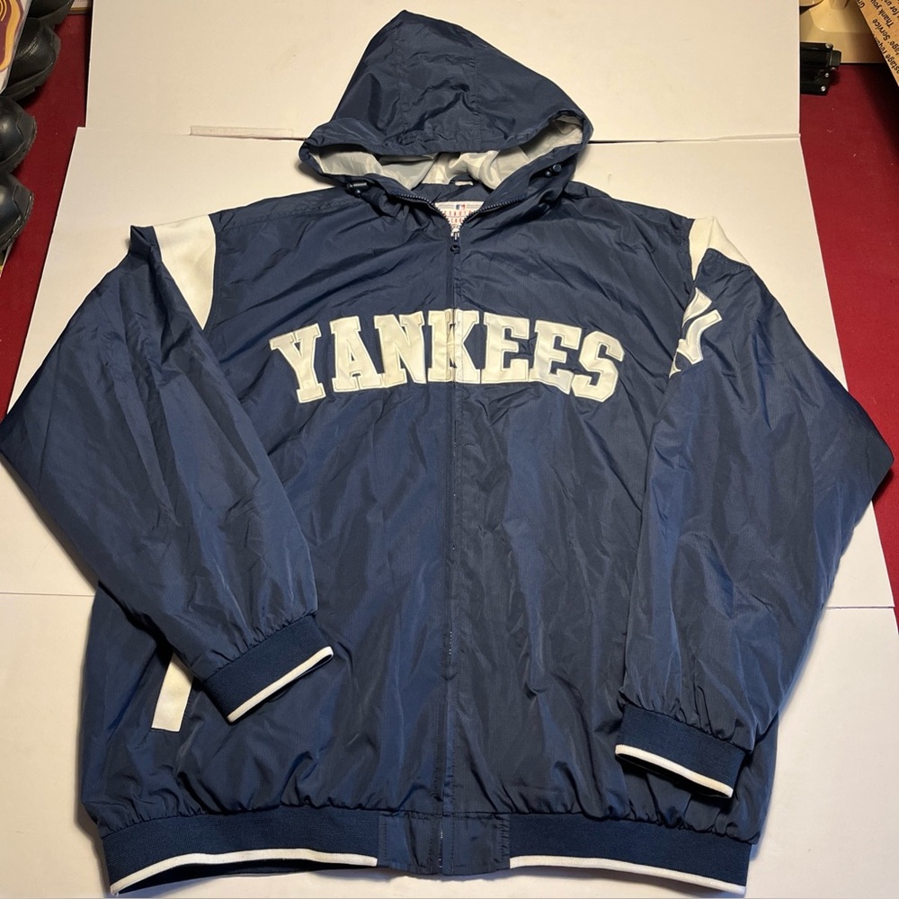 New York Yankees Genuine Merchandise Jacket Men's Blue Full Zip Jackets MLB
